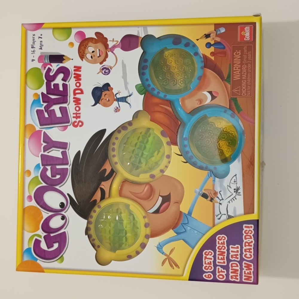 Googly Eyes Showdown Drawing Game Goliath HQ2859 8711808700710 (Missing Timer)